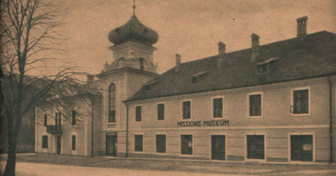 Missionsmuseum im Jahr 1935
